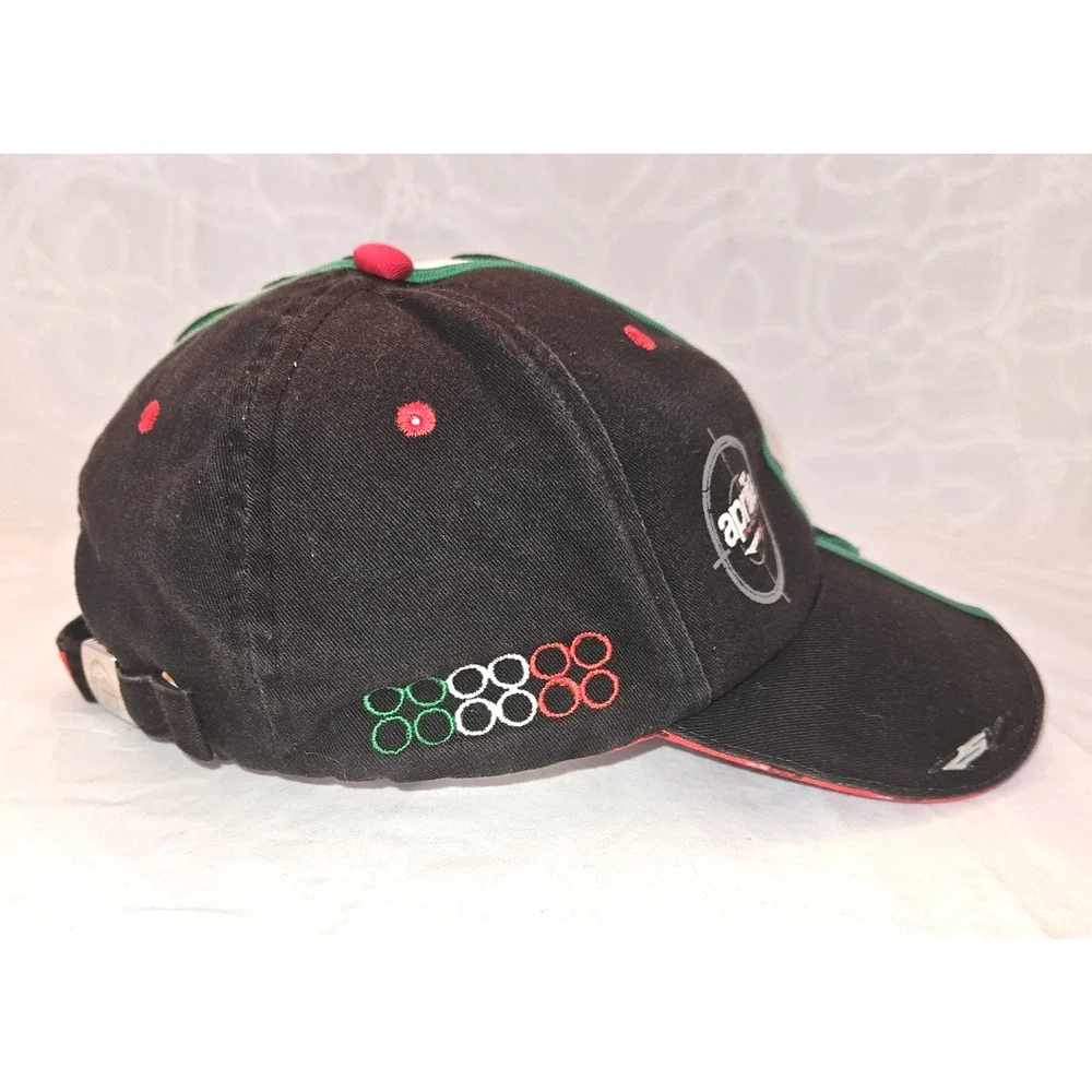 Aprilia Alitalia Racing Team Cap Hat MotoGP Italian Flag Colors Y2K Adjustable